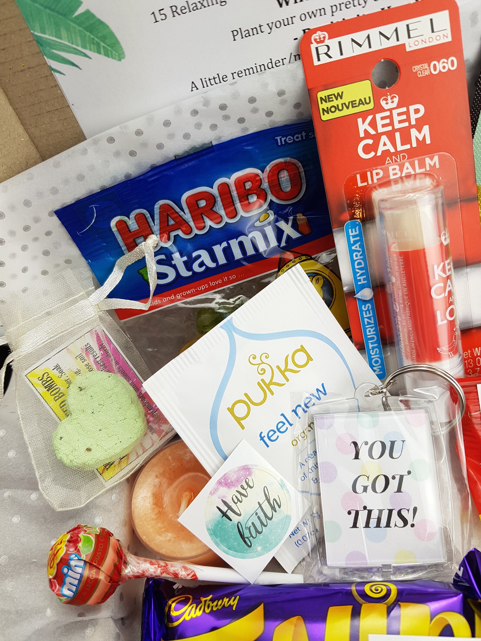 Positivity Box Mental Health Package Self Care Etsy