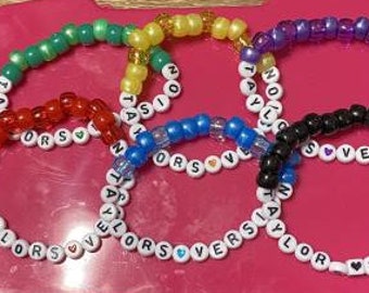Pulseiras da Amizade Versão Taylor's