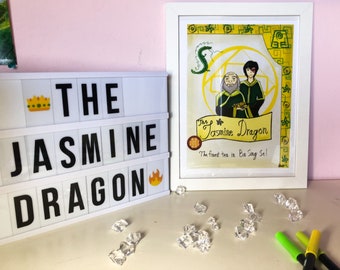 The Jasmine Dragon Print