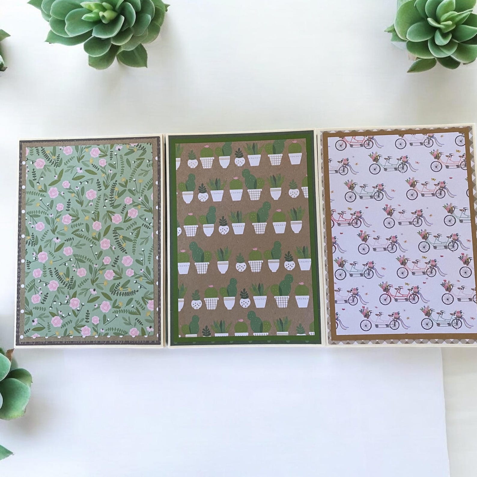 Set of (6) Blank 5x7 Any Occasion Notecards With Envelopes - Etsy
