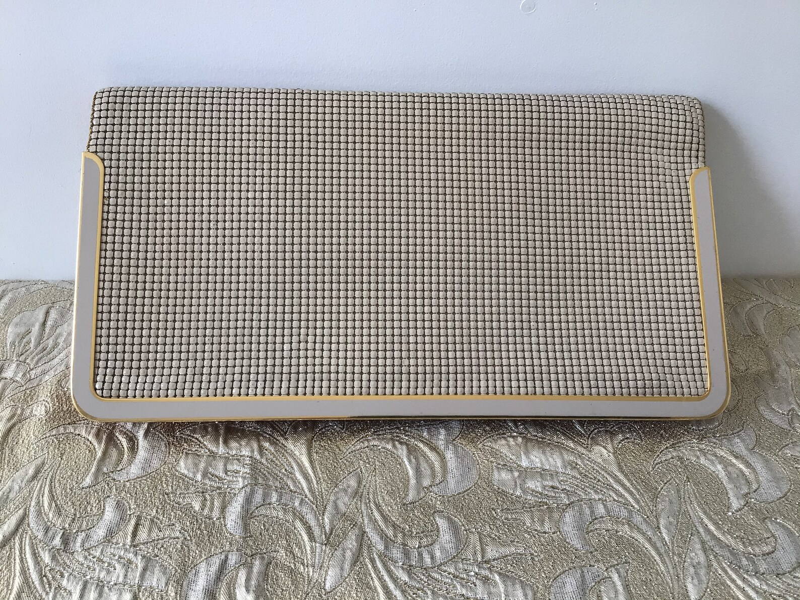 vintage glomesh clutch
