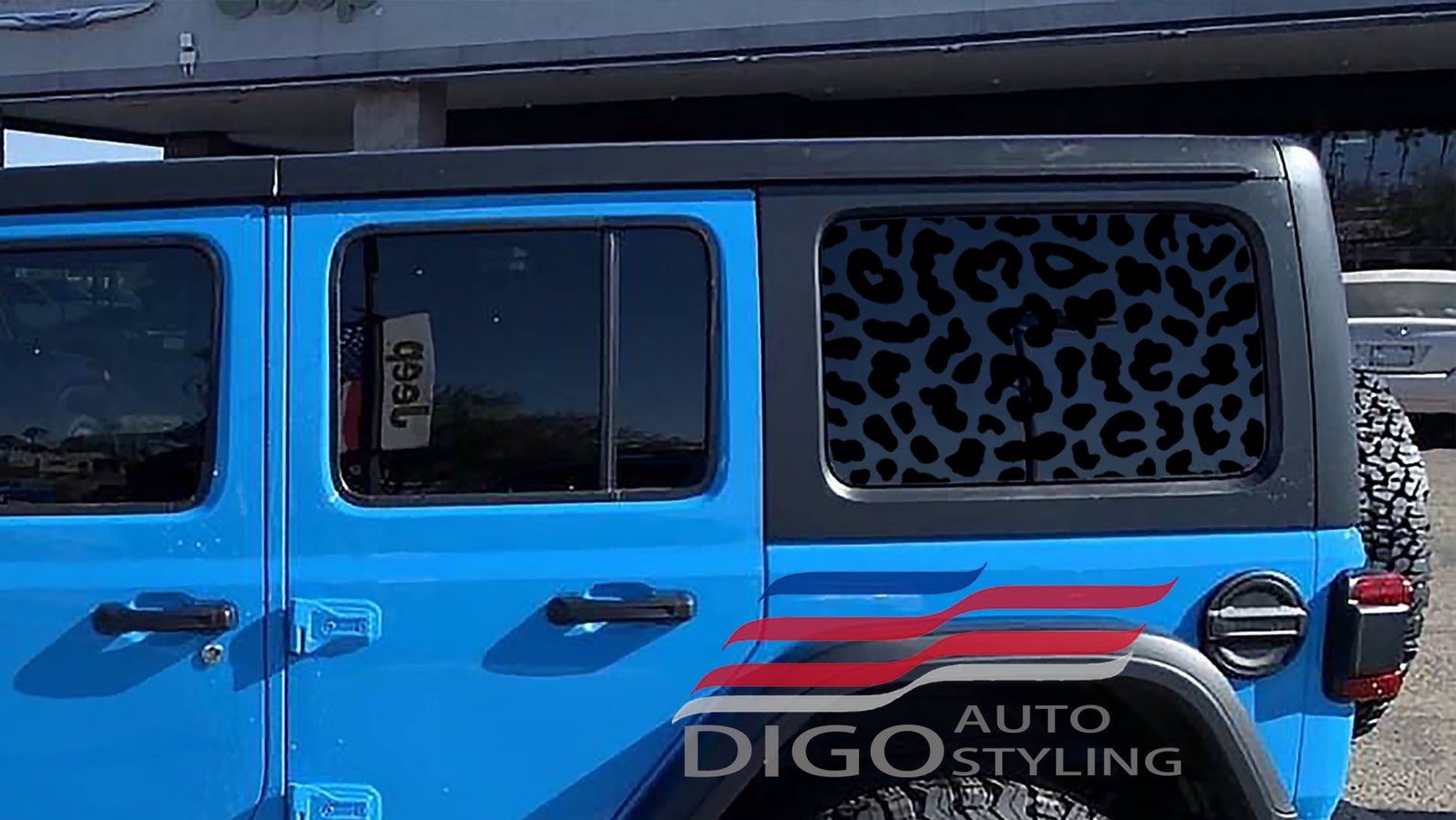 Precut 20182021 Jeep Wrangler JL JLU 4 Door Rear Window Etsy