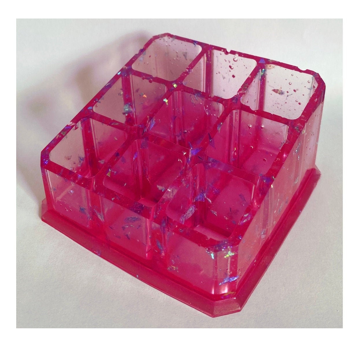 Handmade Resin Make up / Lipstick Holder Etsy