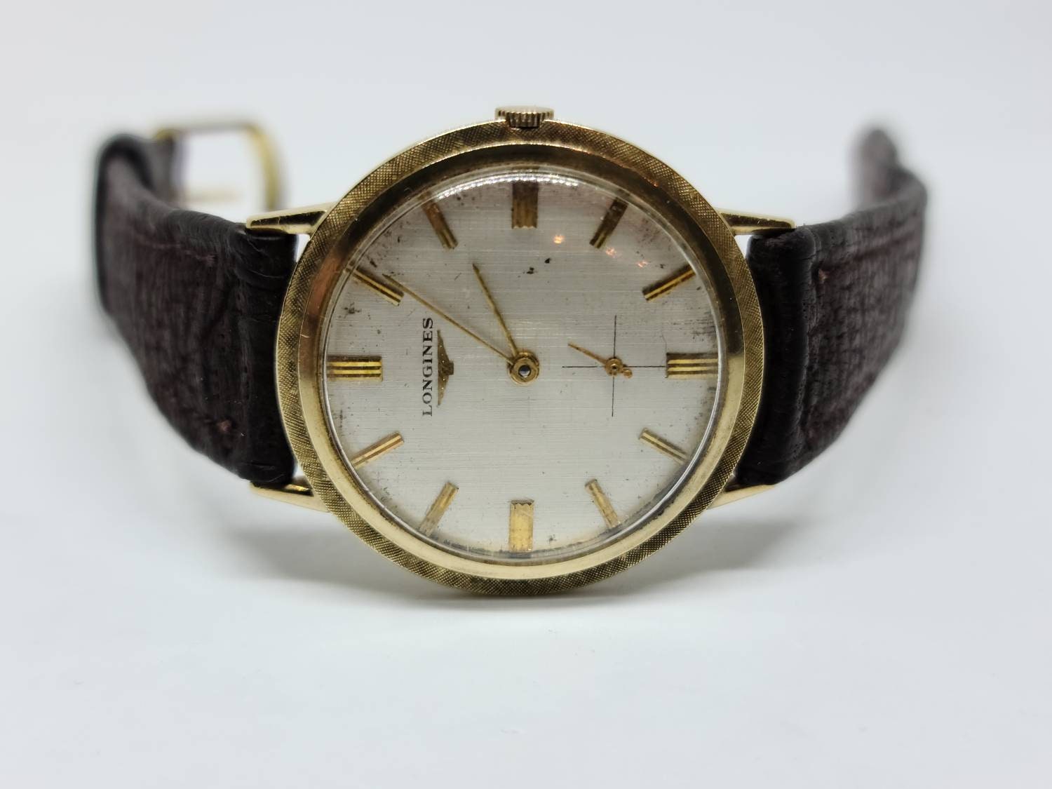 Longines 14 karat gold watch discount