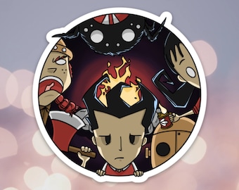 Don't Starve Waterproof Vinyl Sticker