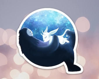 Ori and the Blind Forest Vinyl Sticker | Durable, Waterproof Decoration