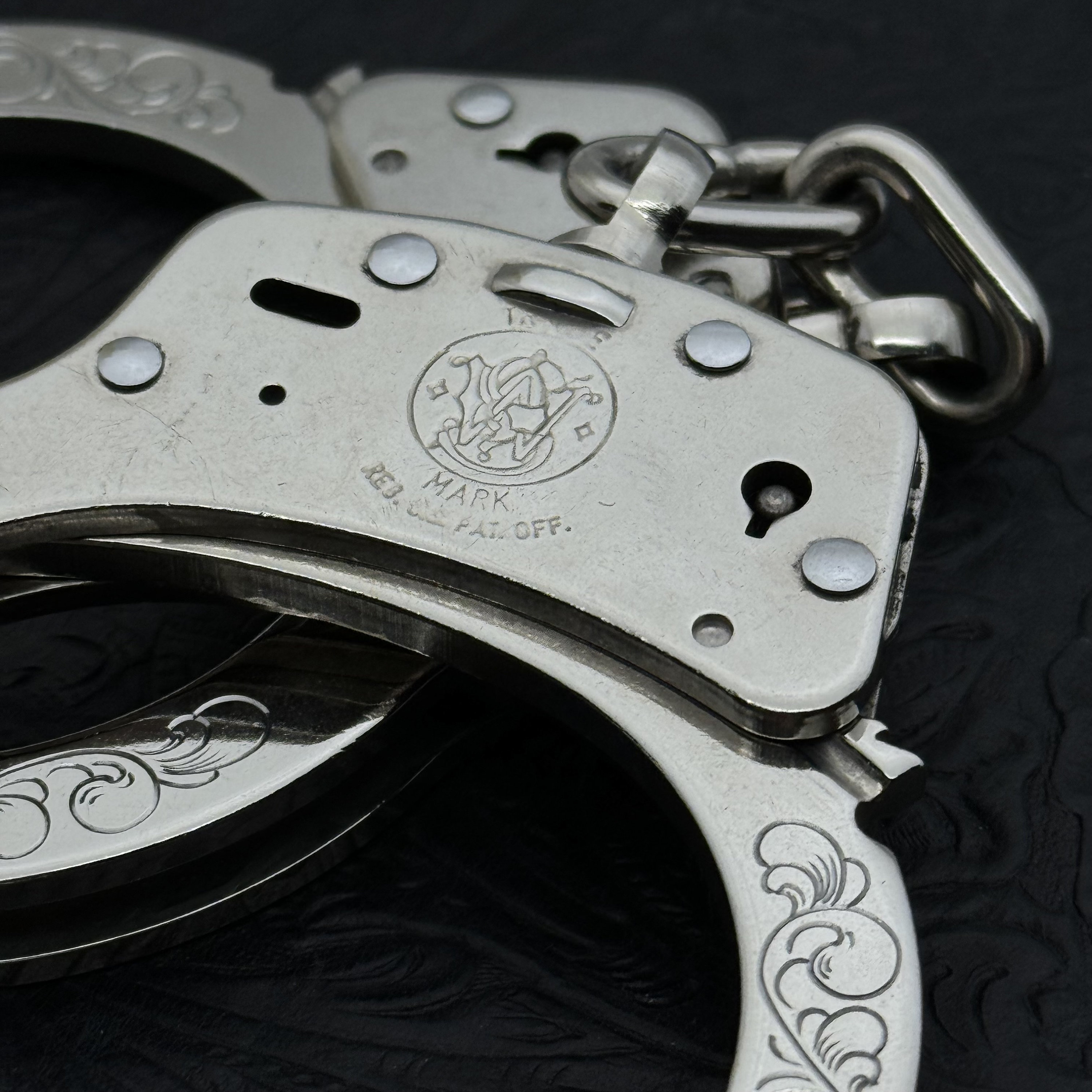Hand Engraved S/W Hand Cuffs - Etsy