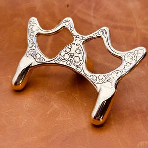 Hand Engraved Billiards Bridge