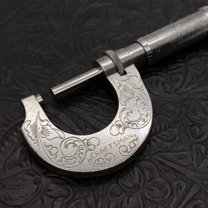 Hand Engraved 0-1 inch Micrometer