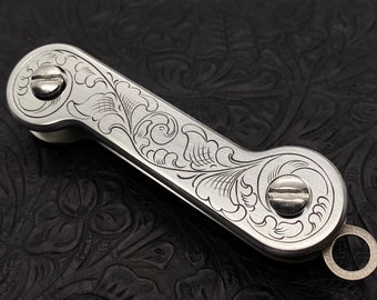 Hand Engraved Key Bar