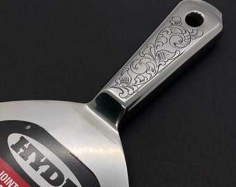 Hand Engraved Hyde Joint Knife