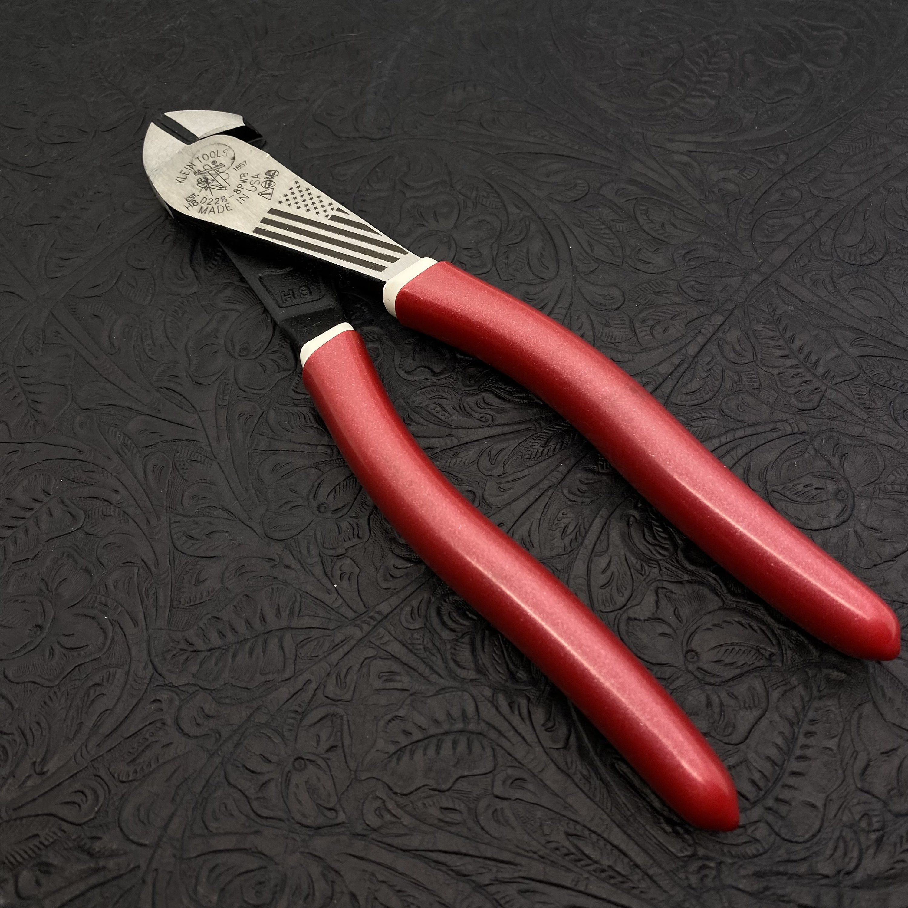 Hand Engraved Diagonal Cutters - Etsy