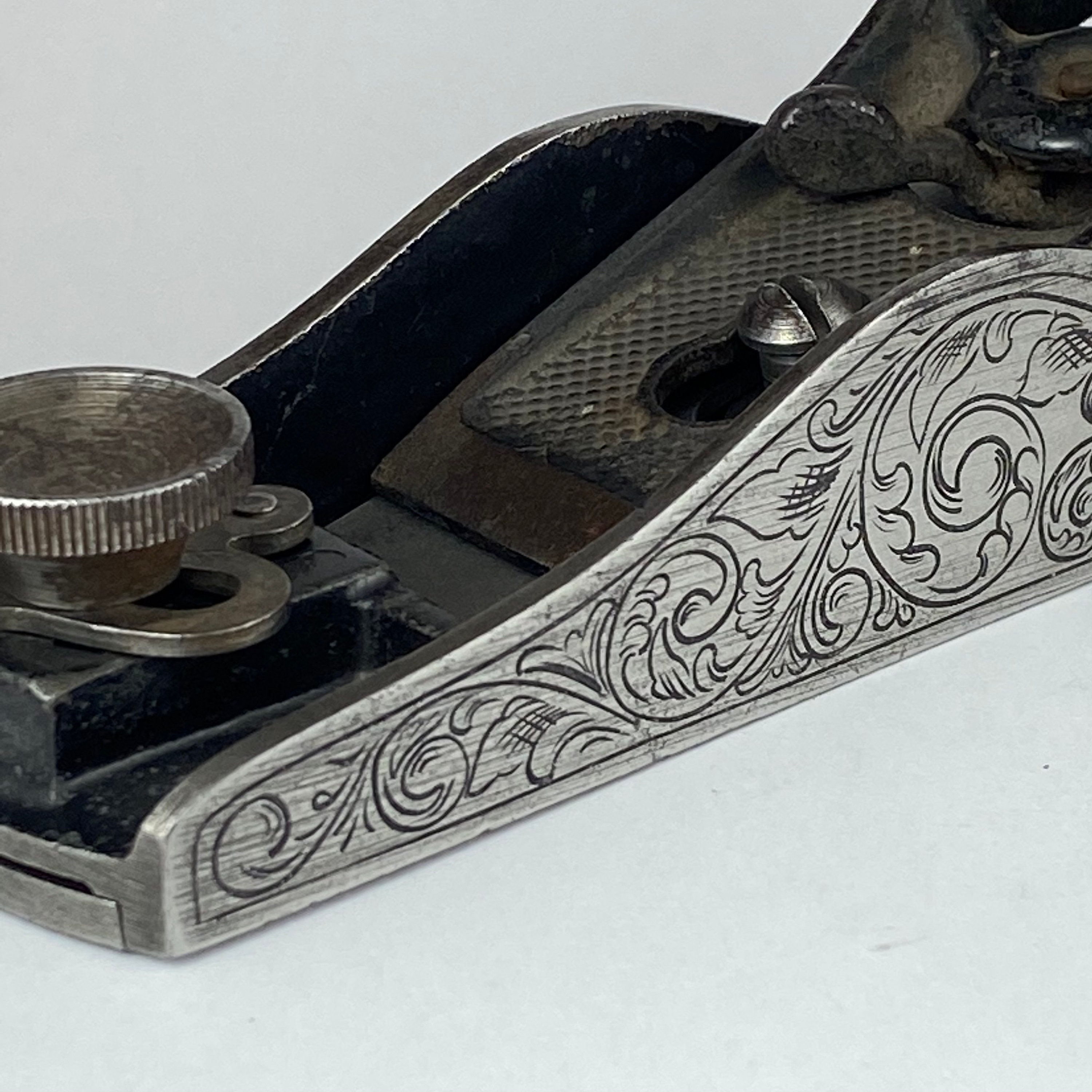 Hand Engraved Block Plane Etsy
