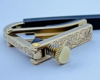 Hand Engraved Brass Shubb C1b Capo