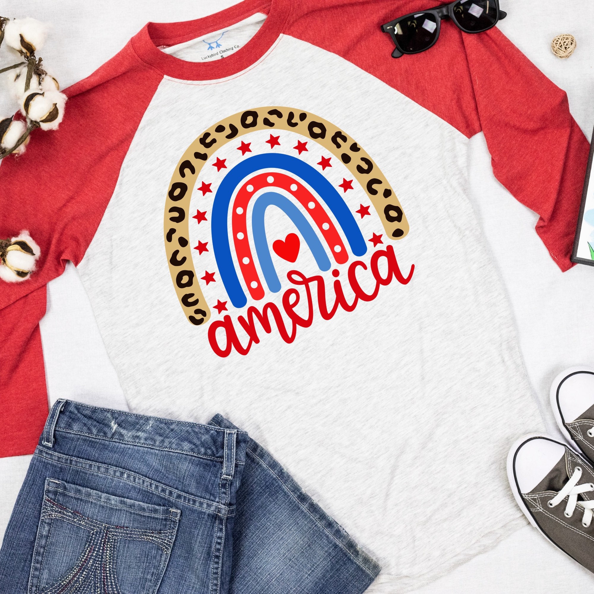 Womens 4th of July shirt | Etsy