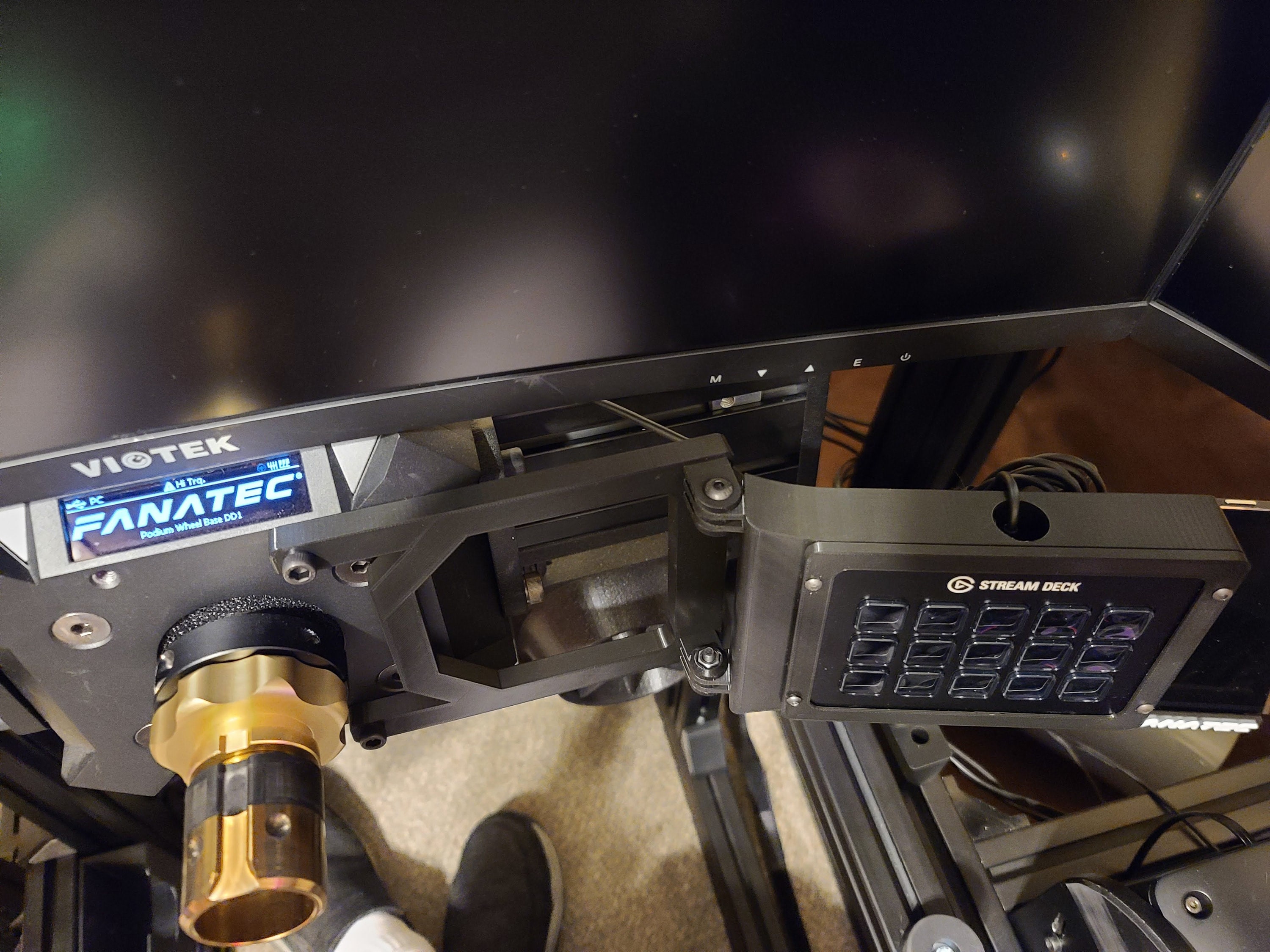 Fanatec Rack Stream Deck Mounting Housing for Fanatec Wheelbases MK1 or - Etsy Canada