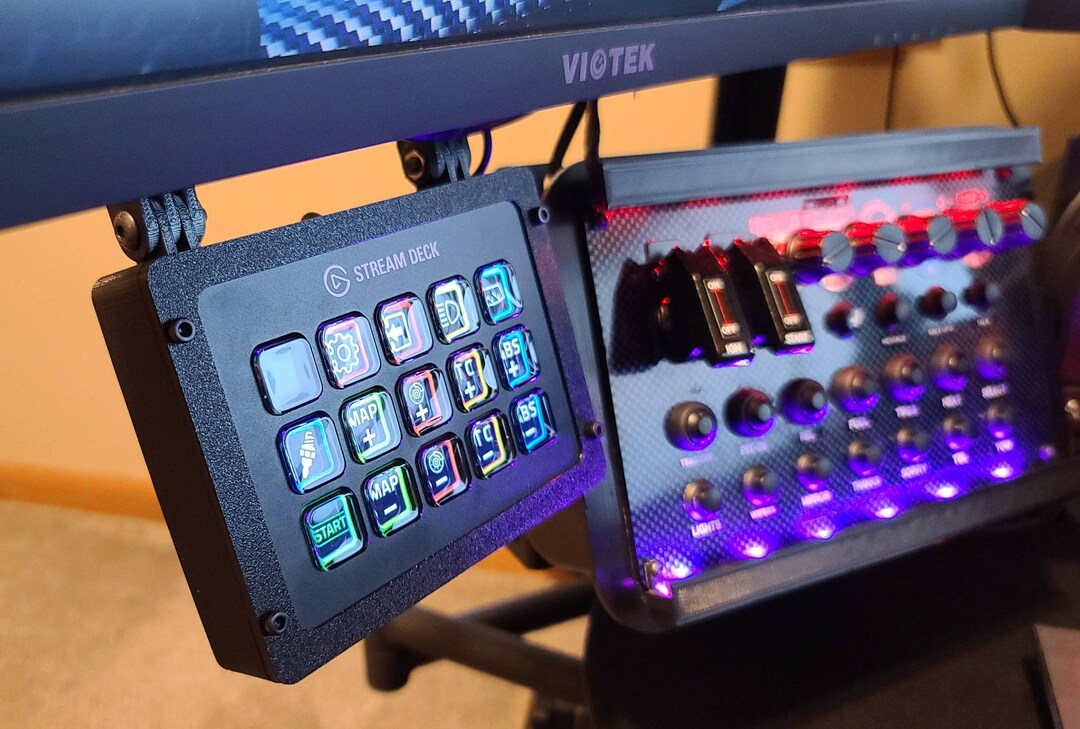 Stream Deck 40 Series Profile & Desk Mounting + Housing