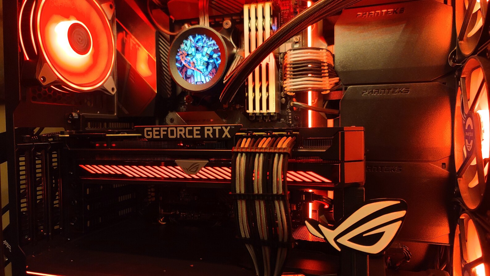 Anti-Sag GPU Support Riser with Custom 3D Printed Badges | Etsy