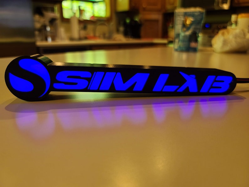 Sim Lab RGB LED Lamp Includes LED/Remote