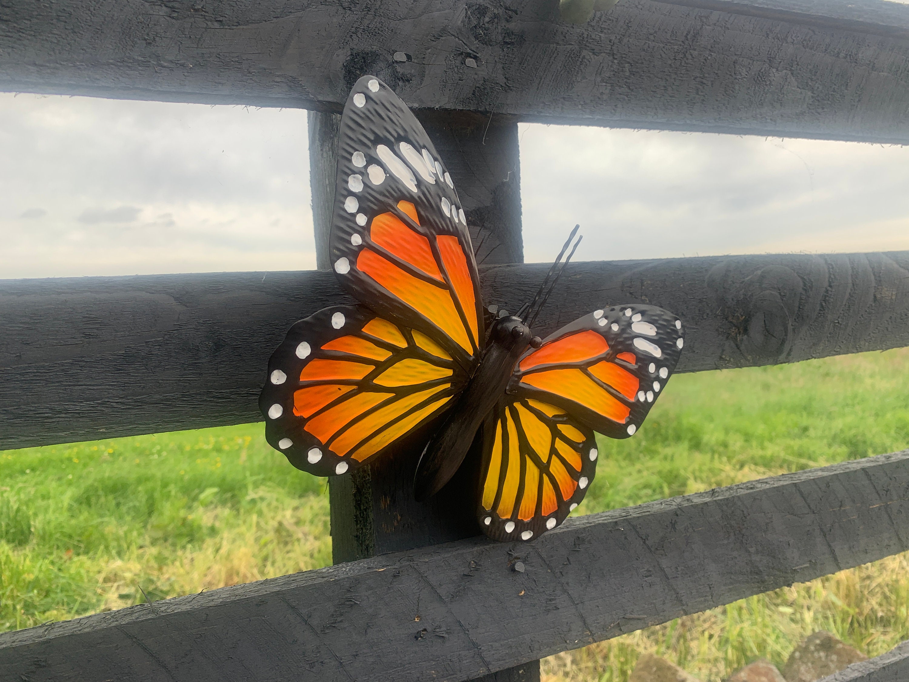 Large Butterfly Garden Decor UK Gardening Gifts Outdoor Etsy