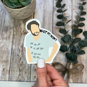 It's Always Sunny in Philadelphia Sticker, What do now, IASIP Sticker, It's Always Sunny, Sunny Stickers, IASIP, Charlie Kelly What Do Now