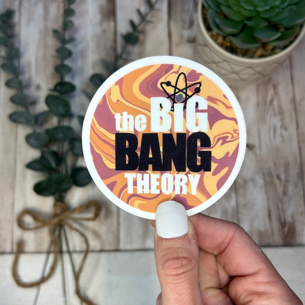 Big Bang Theory Sticker, Big Bang Theory, Sheldon Cooper, BBT, Young Sheldon, the Big Bang, TV Show Sticker, Stickers, Science Sticker, TBTT