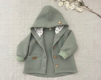 Lou's boiled wool jacket, custom-made to your specifications! Many color combinations possible!