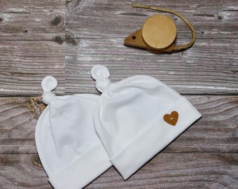 Baby hat, first knot hat, Newborn, 100% cotton, from KU 33/35 for premature babies