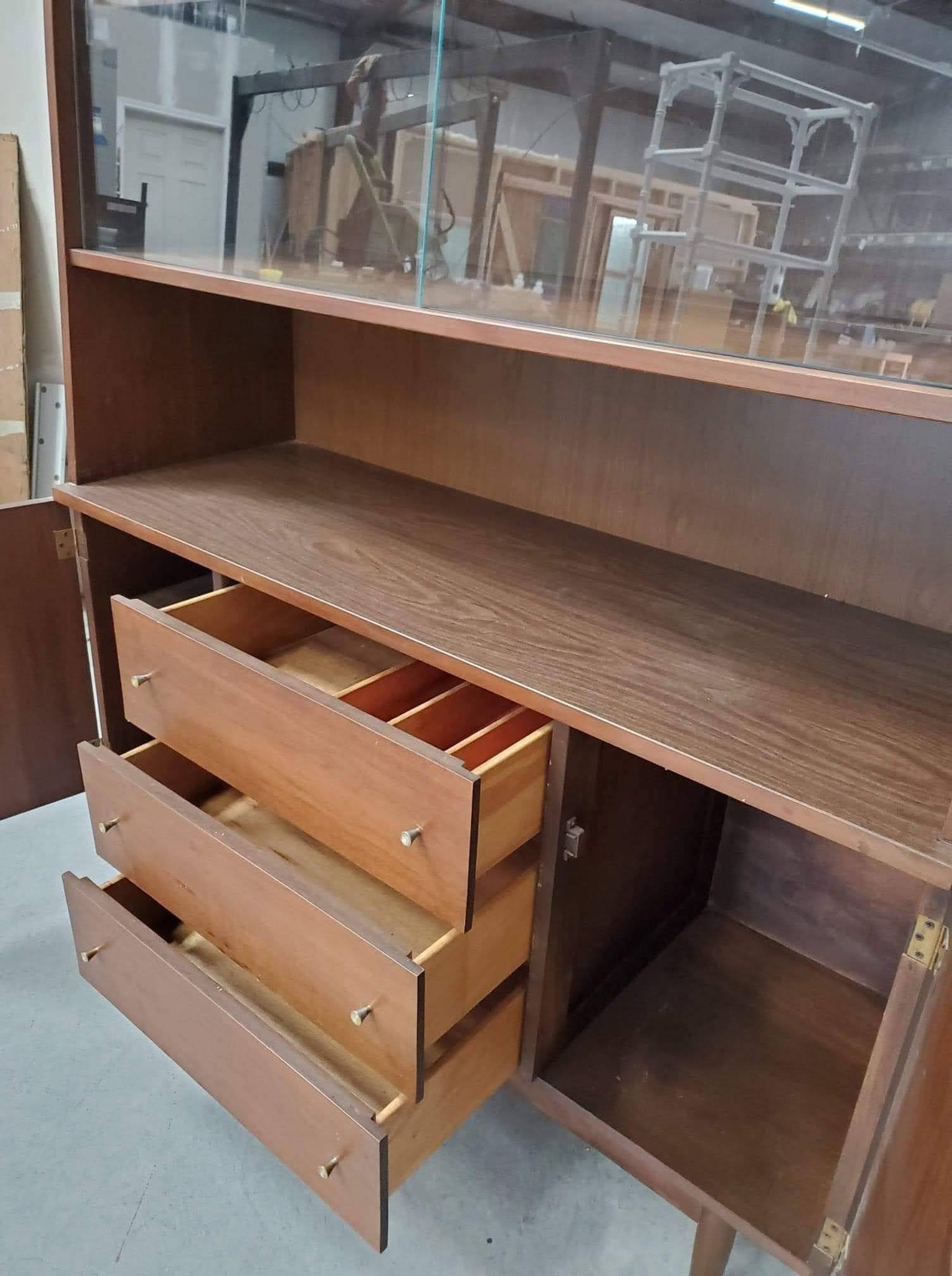 MCM China Authentic Vintage Solid Wood Walnut Etsy