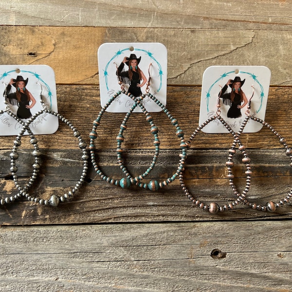 Cowboy Pearl earrings