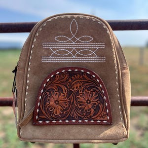 Boot Stitch Backpack - Etsy