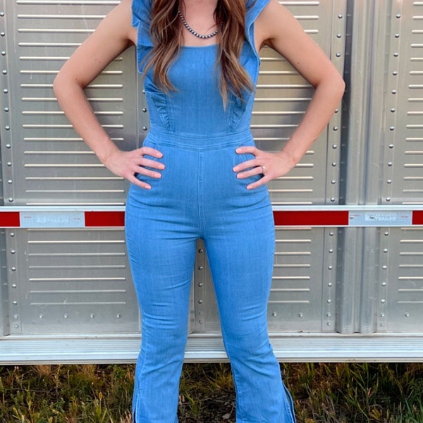 Blue Jean Jumpsuit