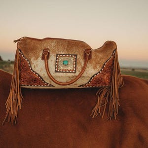 Concho Rindsleder Seesack
