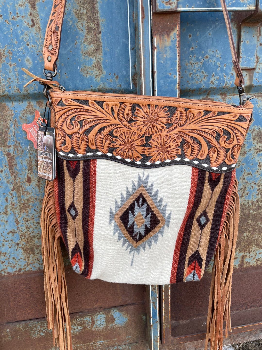 Aztec Saddle Blanket Crossbody Etsy