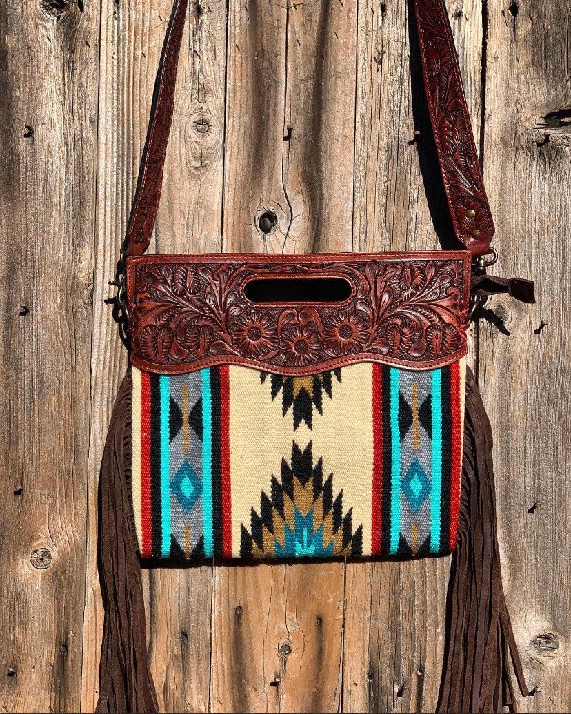 Aztec Saddle Blanket Crossbody Etsy