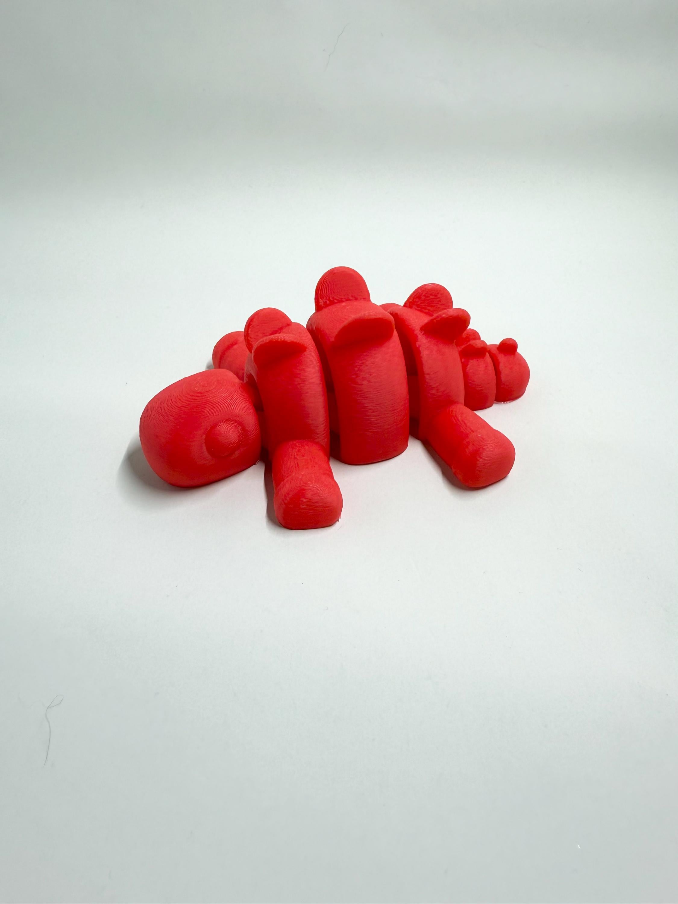 Dinosaur Fidget Toy 3D Printed Articulated Dinosaur Gifts for Kids Desk ...