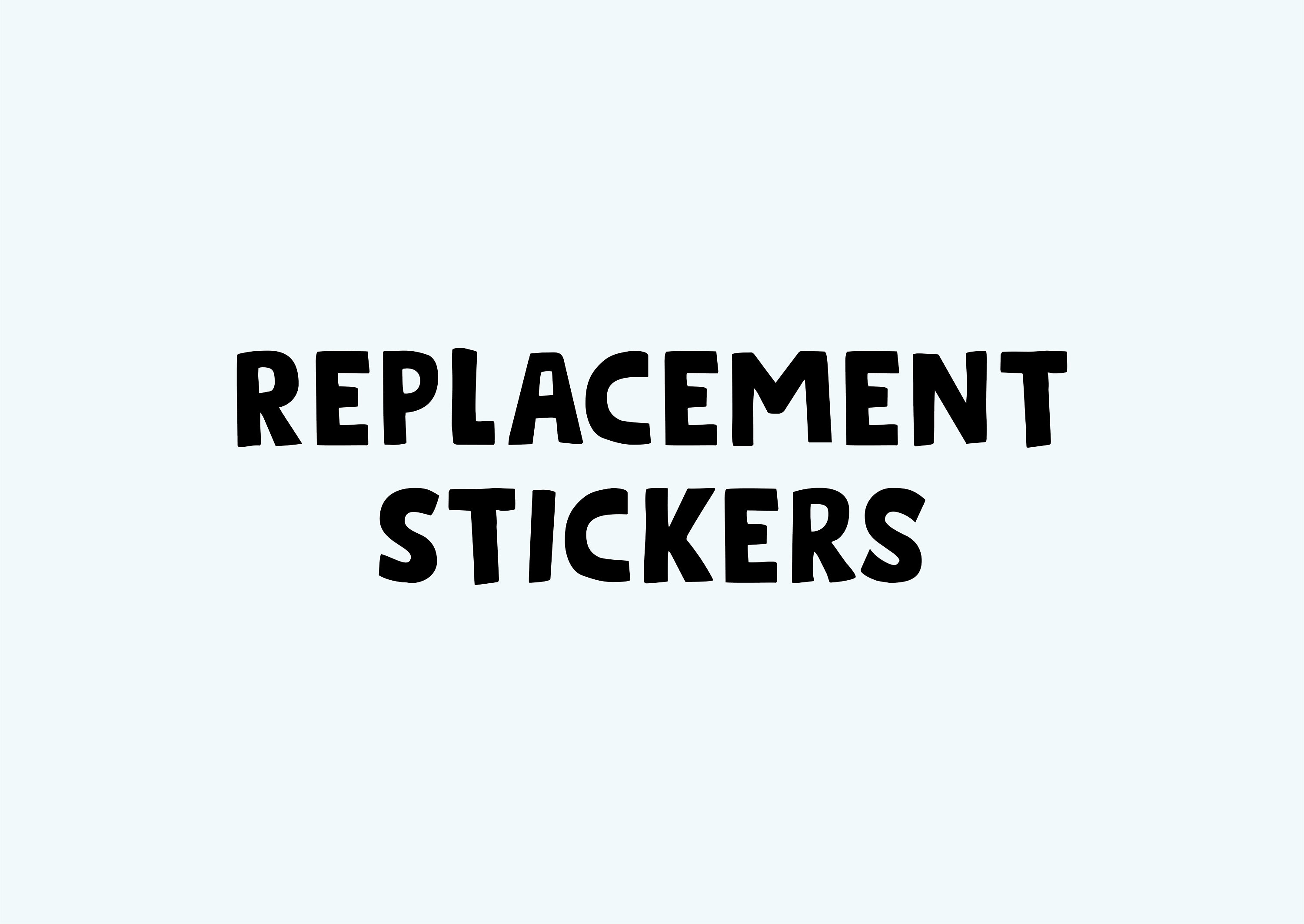 Poster Stickers Replacement Sheet (11x17 or 18x24) - Etsy