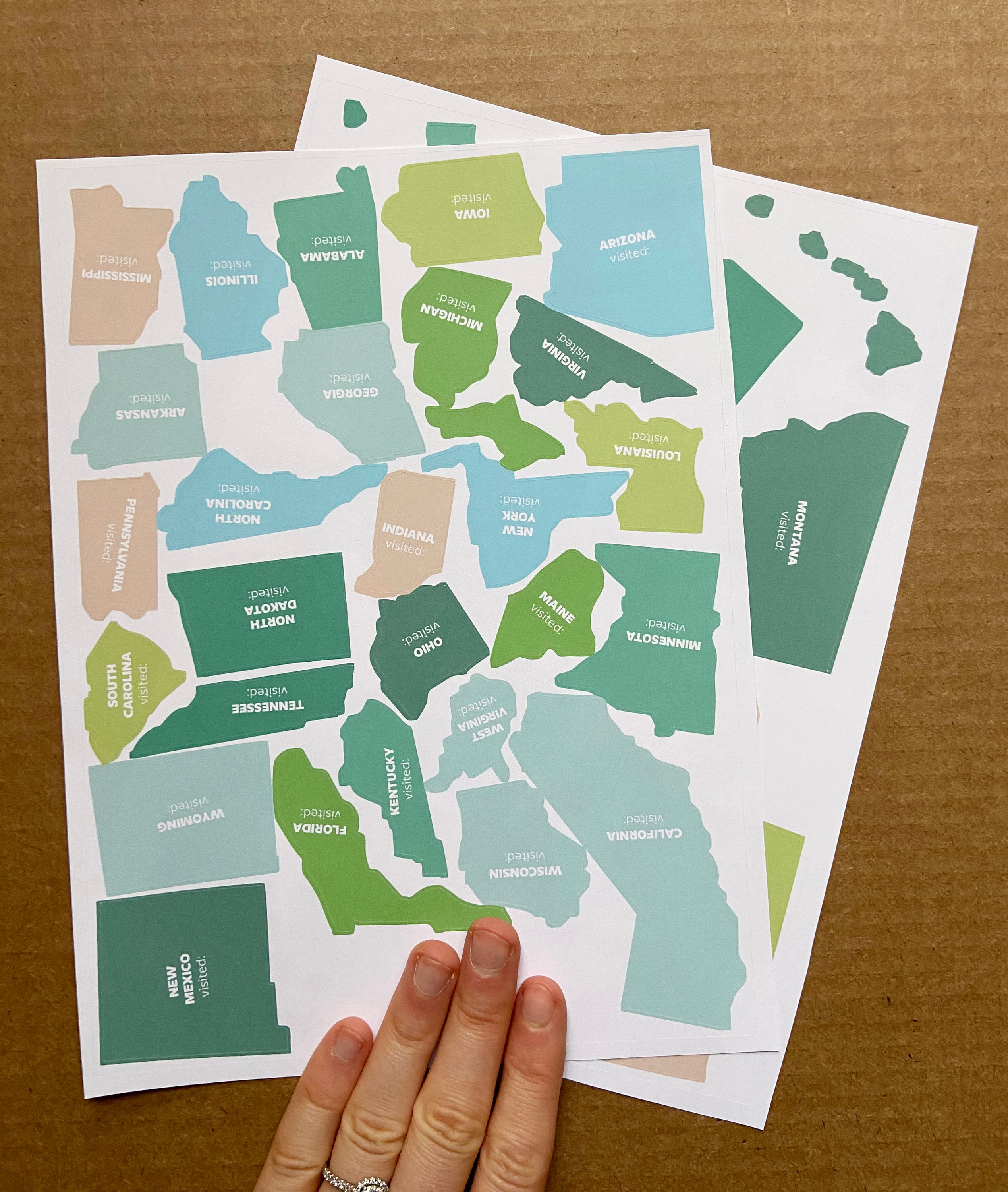 Poster Stickers Replacement Sheet (11x17 or 18x24) - Etsy