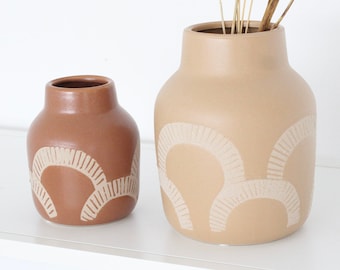 Earth Tone Vases and Planters CLEARANCE SALE 70