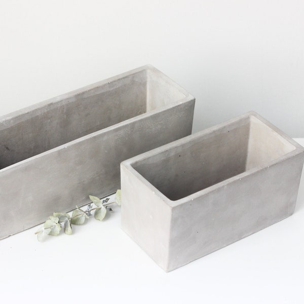 Indoor Rectangle Planter Box Etsy