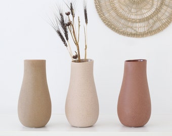 Earth Tone Vase - Etsy