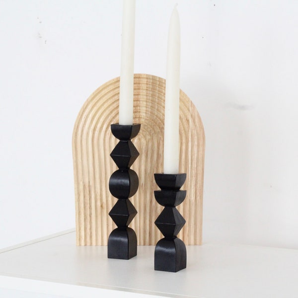 Geometric Candle Holder Etsy