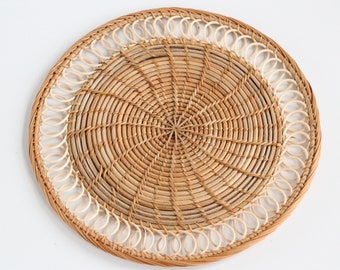 Rattan Woven Placemats Decorative Wicker Placemat CLEARANCE SALE