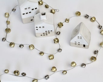 6.5 Foot Rustic Jingle Bell Garland