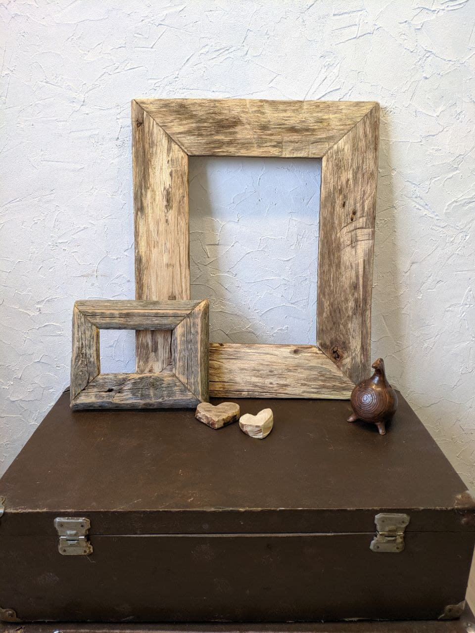 Rustic frames made of reclaimed wood. Any size large frames Etsy
