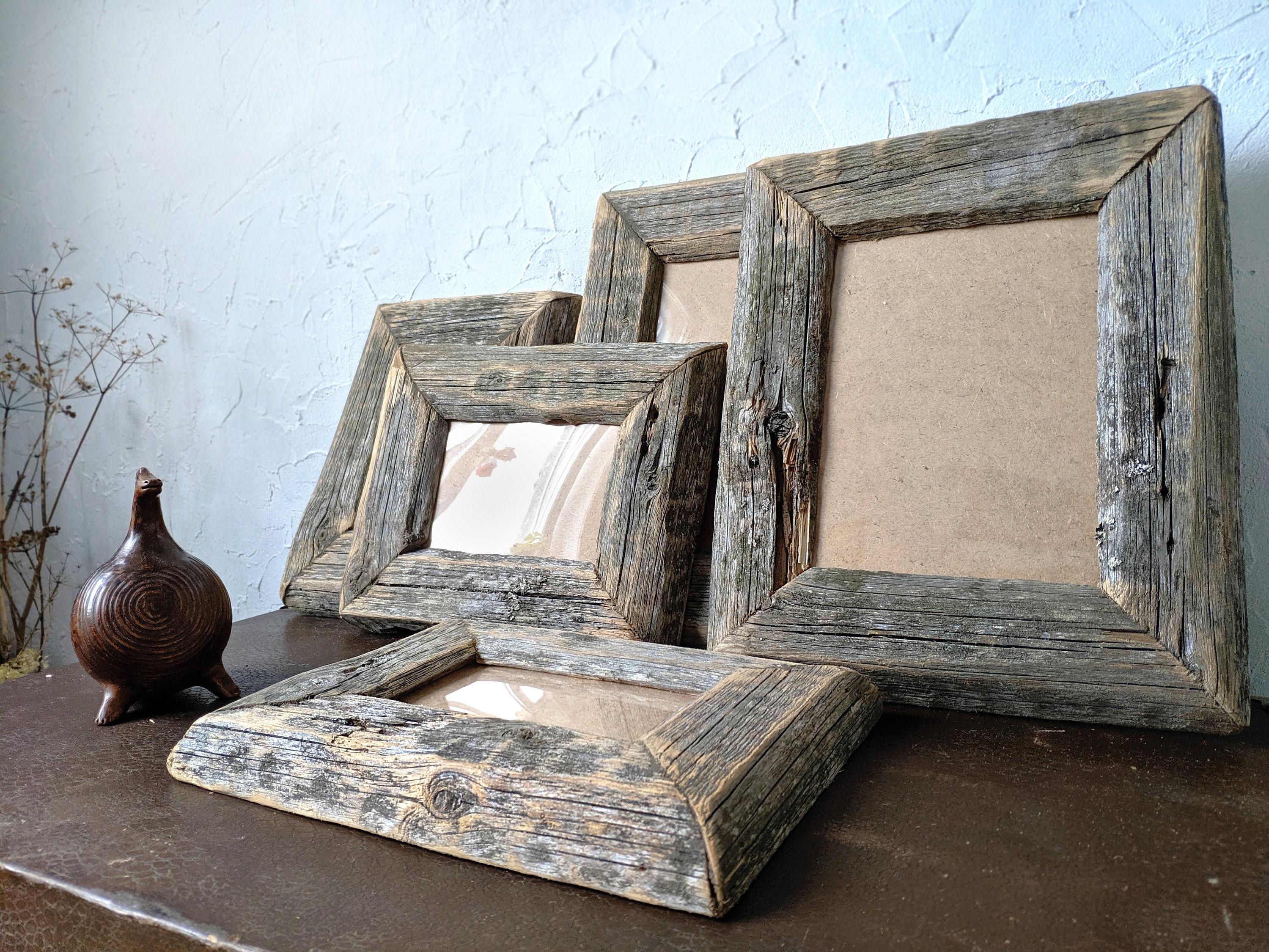 Picture frames for rustic picture frame set of barn wood 4x6 Etsy