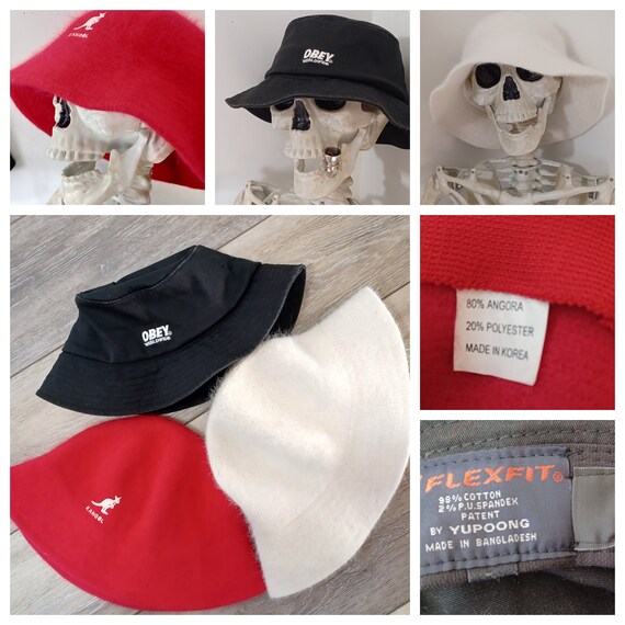 bucket hats y2k street Gem