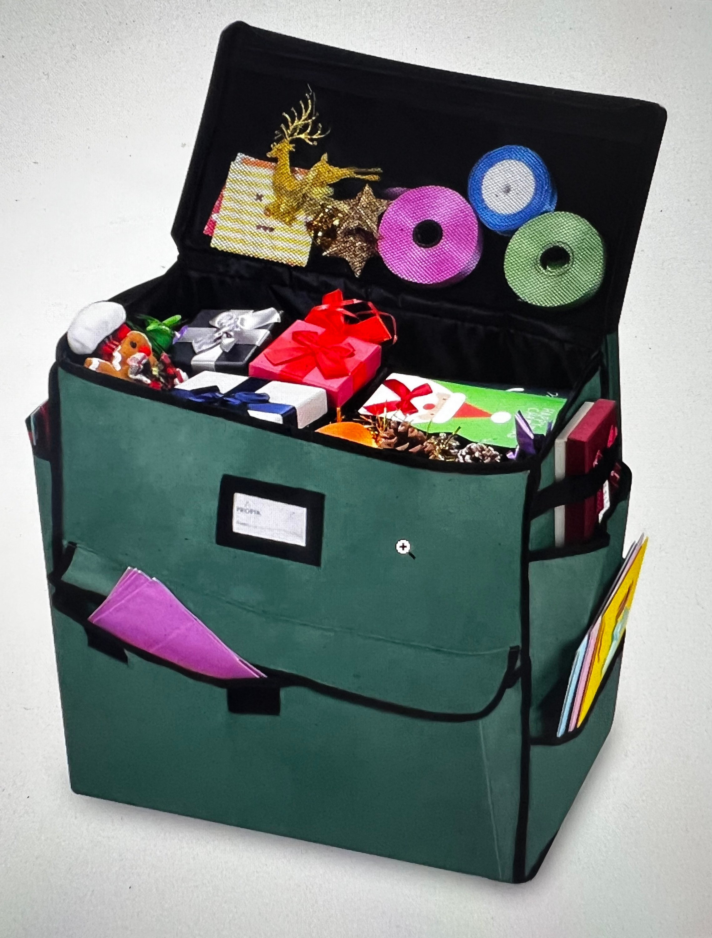 Holiday Gift Wrapping Storage Organizer, Gift Bag Storage