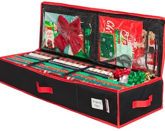 Heavy Duty Deluxe Gift Wrap Organizer,Keanu