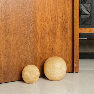 Handcrafted Marble Doorstoppers / Door holder / Room Decor / Genuine marble ornaments- Two Sizes for Versatile and Stylish Home Decor